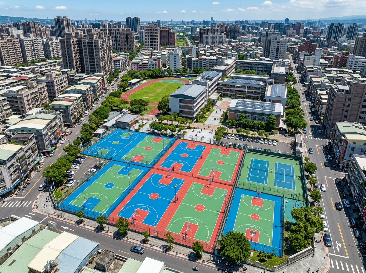 西宁市硅PU篮球场硅PU篮球场 - 一站式服务
